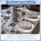 120 Pieces Silver Paper Placemats Glitter Diamonds Round Disposable Table Mats Decorative Paper Mats for Dining Wedding Birthday Silver Glitter Banquet Party, 11.8 Inch